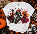 Halloween Skeleton Sisters DTF Transfer – 11” x 11”