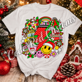 Christmas Teacher DTF Transfer – 11” x 11”