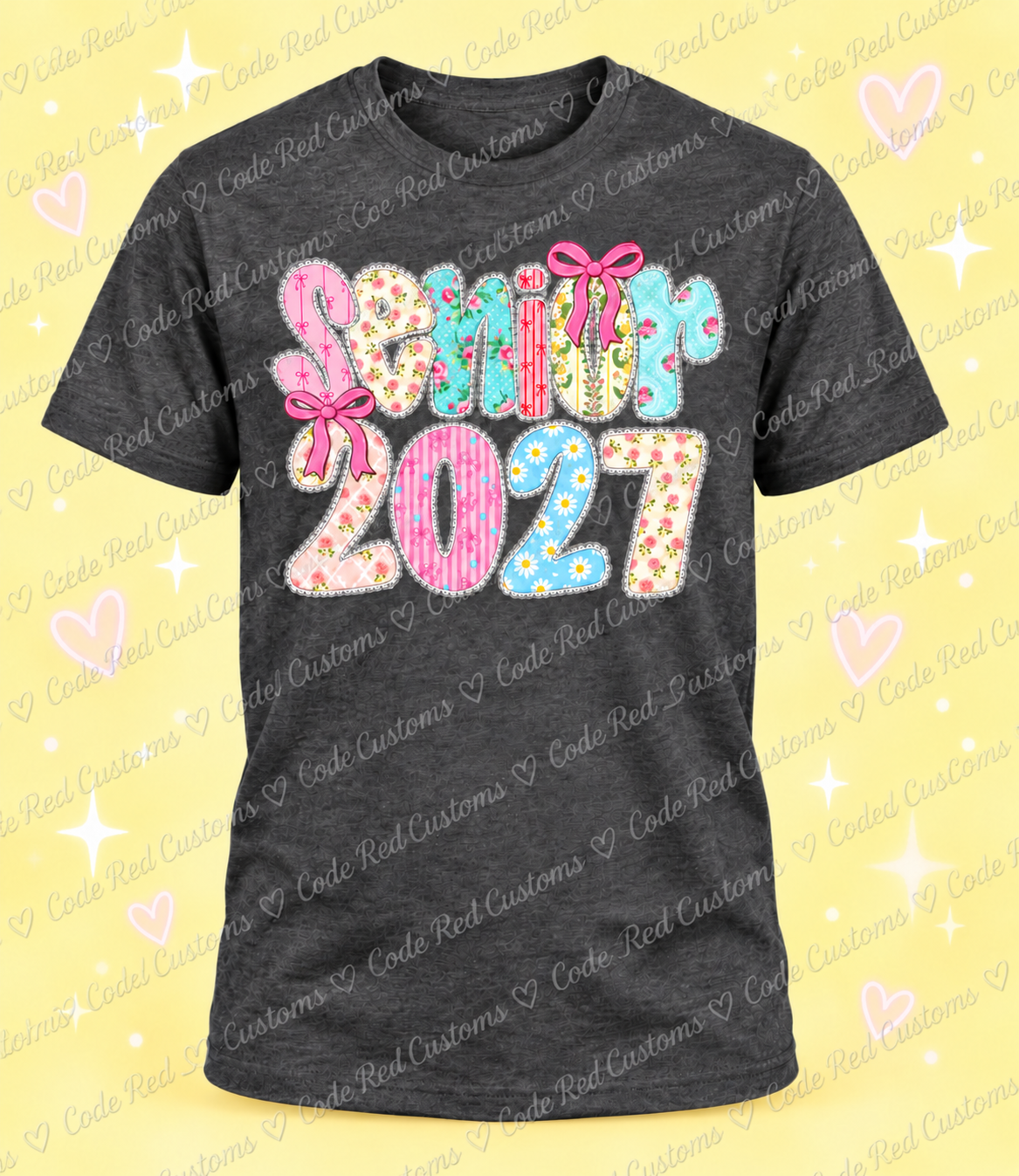 Senior 2027 DTF Transfer – 11” x 11”